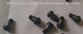 g6100 rh gripper screw and bush